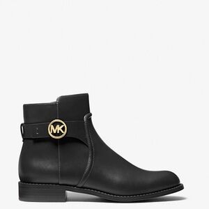 Michael Kors Carmen black leather ankle boho festival classic booties 9.5